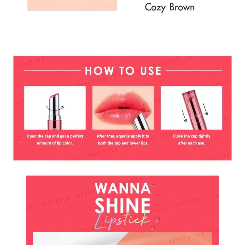 Cathy Doll - Wanna Shine Lippenstift