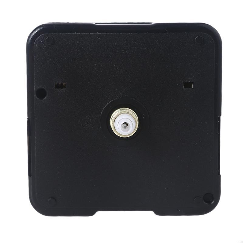 62KD 3 Pieces High Torque Long Shaft DIY Clock Movement Mechanism with 6 Different Pairs of Hands Repair Parts