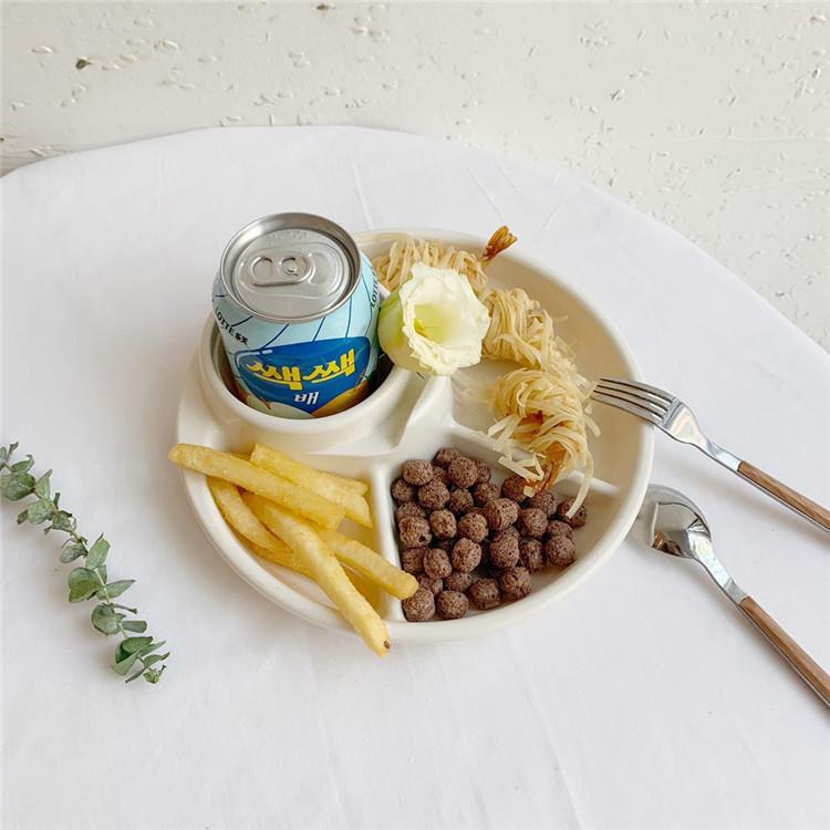 "Innovative Solo Meal Plate: Healthy Breakfast & Snack for Students and Kids"