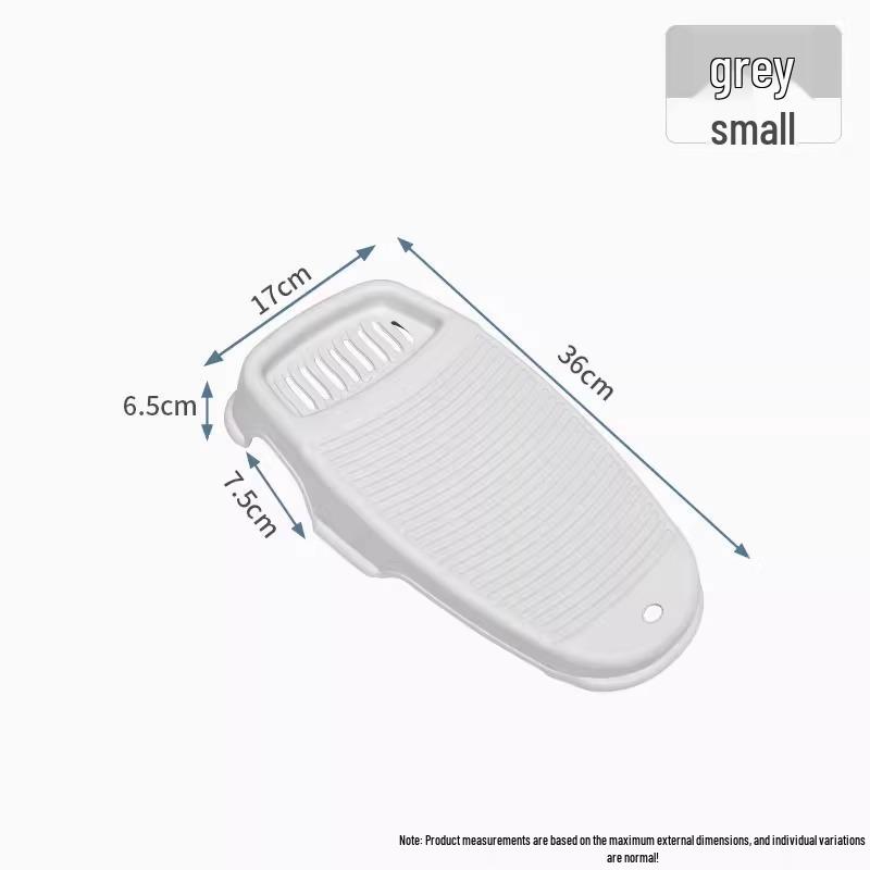 Compact Laundry Washboard - Ideal for Baby Clothes, Dorms, and Sock Washing