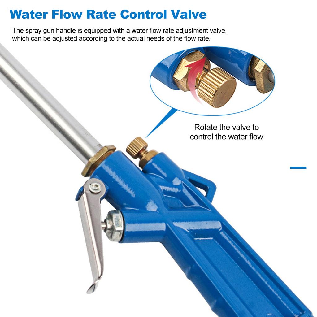 Engine Water Gun Pneumatic Cleaning Tool Car Washer Cleaning 40cm High Pressure Gun Pneumatic Vehicles Engine Oil Cleaner Tools