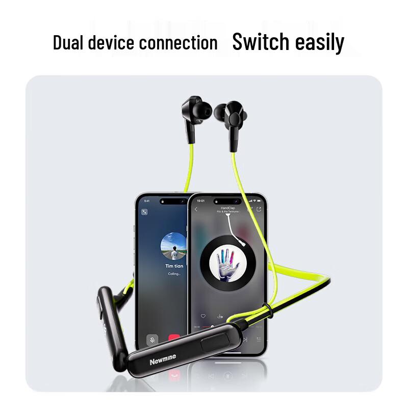 Newsmy C66 Neckband Bluetooth Sport Earphones