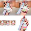 Cute Pvc Cartoon Keychain Party Gift Wholesale Jg-974