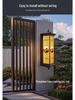 Waterproof Solar Wall Light for Courtyard and Villa Gate Pillars