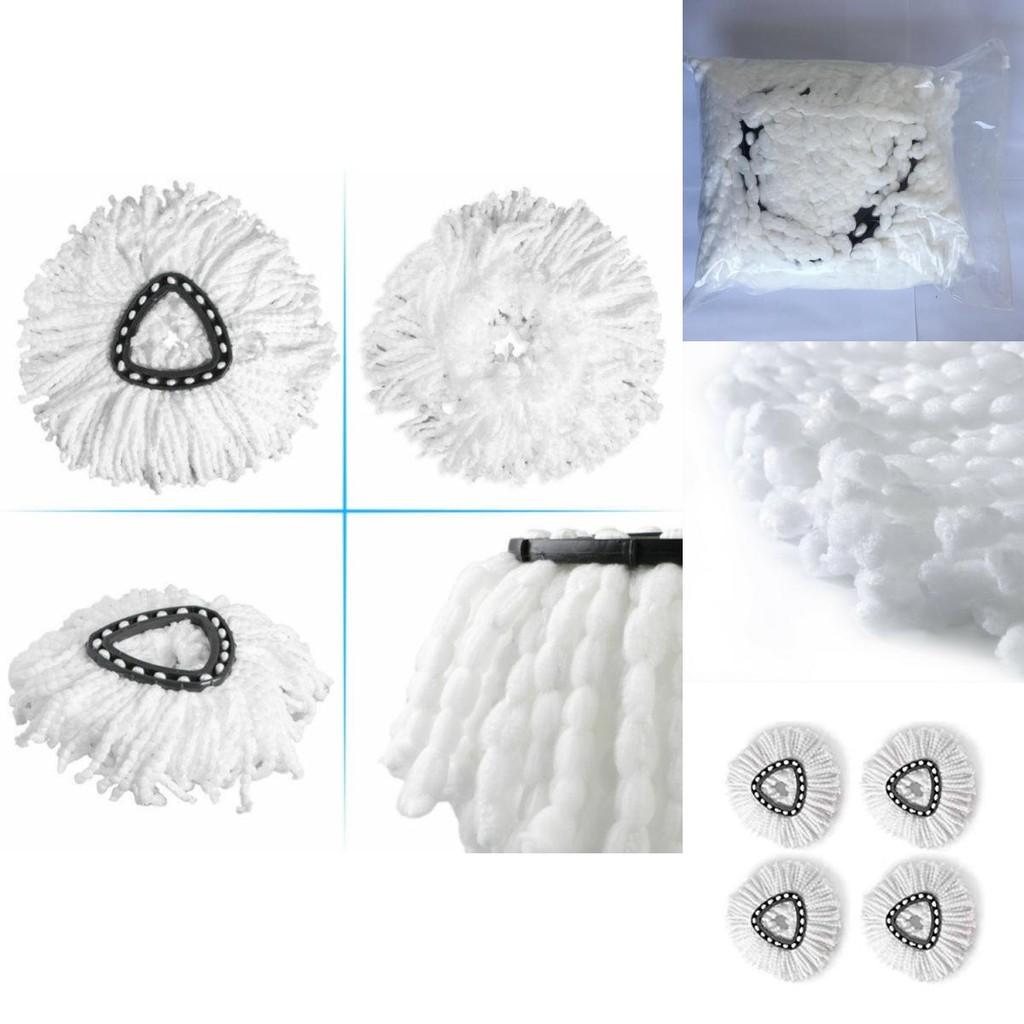 Streak-free Cleaning With Deep-cleaning Microfiber Pads