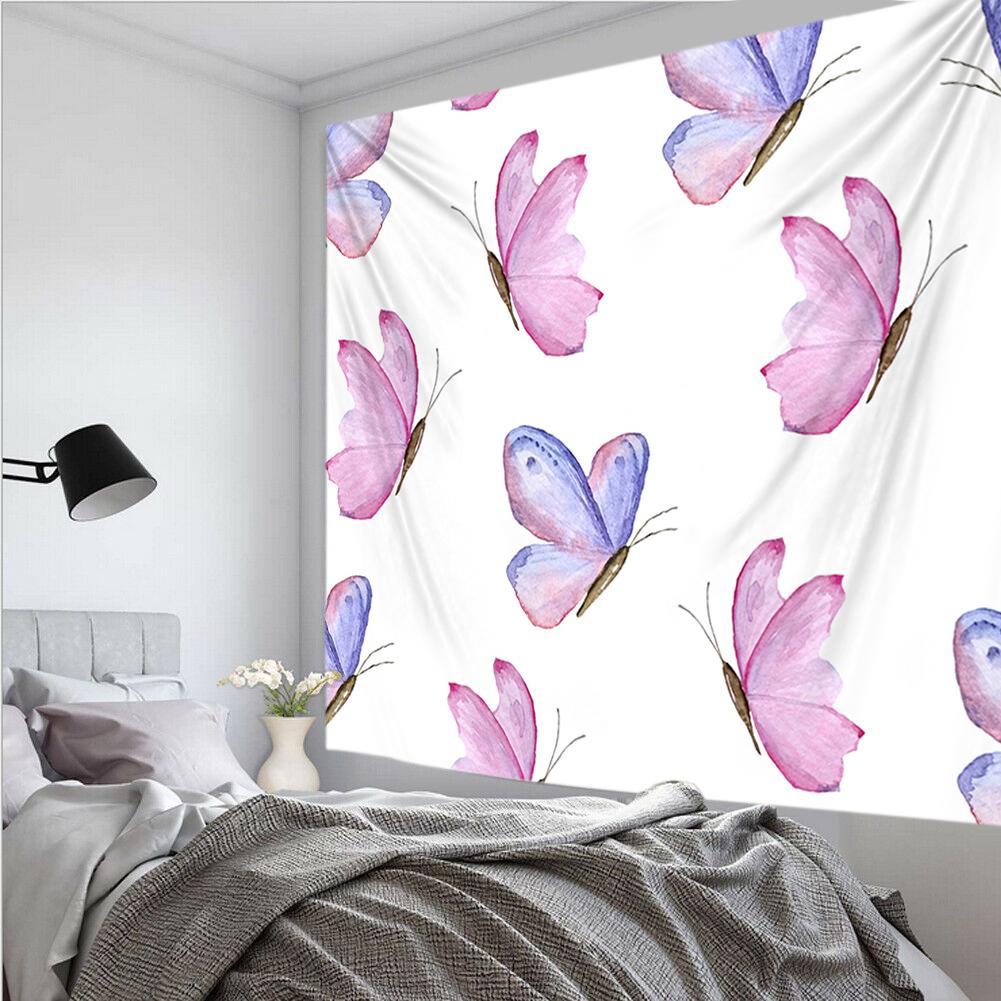 Butterfly tapestry Bohemian home and decoration tapestry decoration bedroom girl wall decoration tapestry