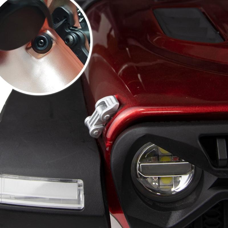 2Pcs Metal Remote Control Vehicle Hood Reinforcement Brackets Multiple Color Lightweight Construction Enhanced Performances