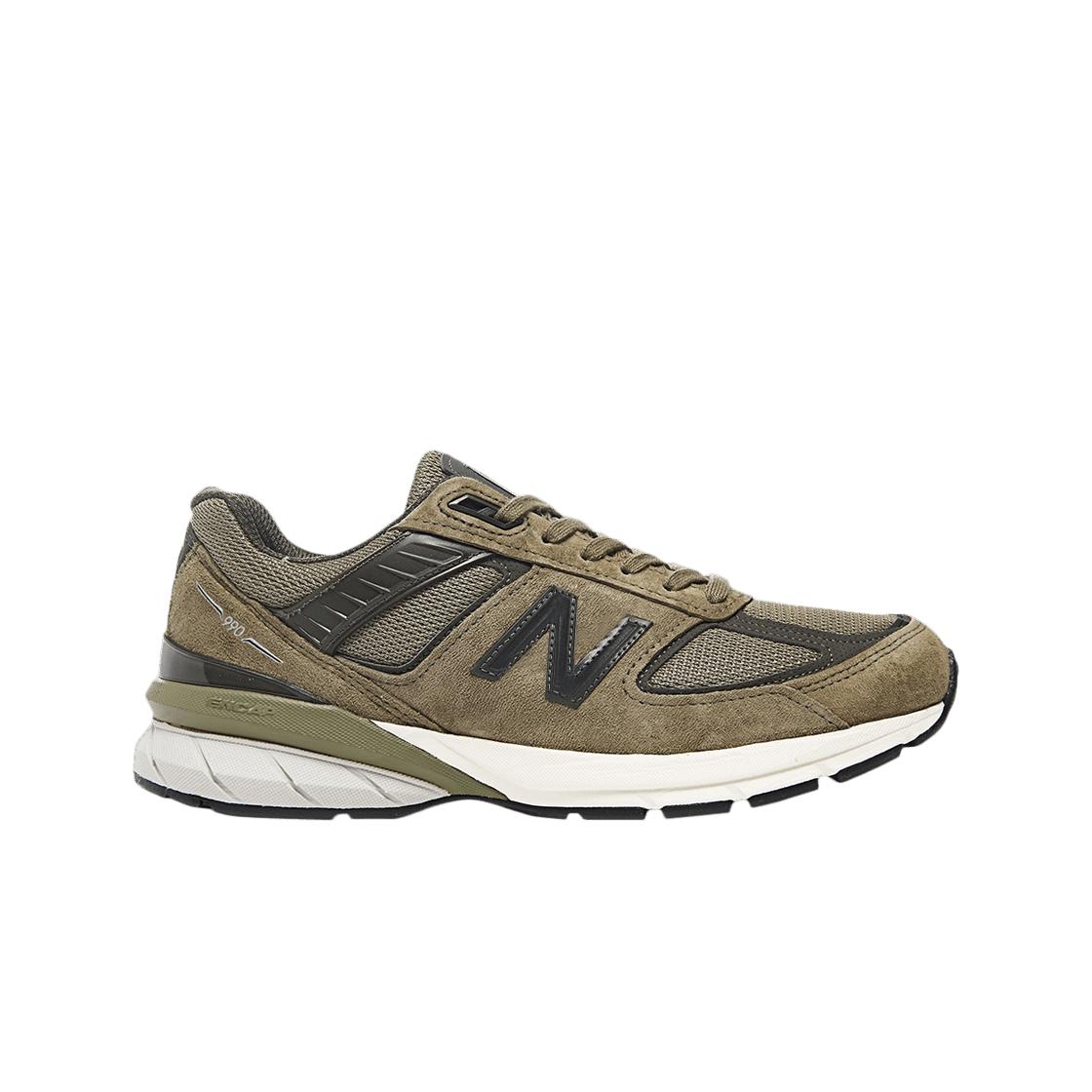 

Мужские кроссовки New Balance 990v5 Made in USA цвета хаки M990AE5