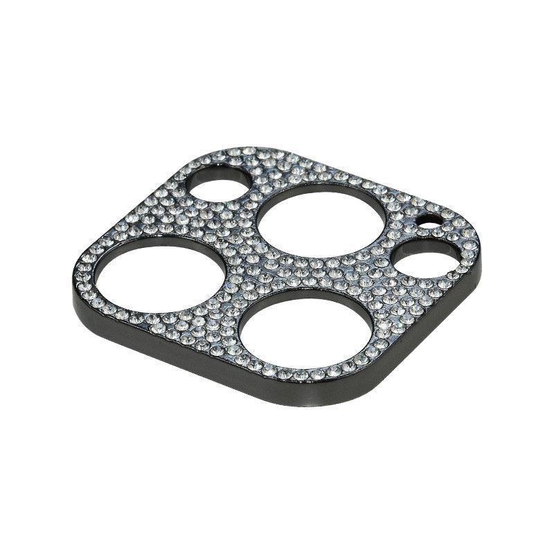 

Diamond Lens Film для iPhone 13 Pro Max — устойчивая к царапинам защитная пленка для камеры IP12 чёрный