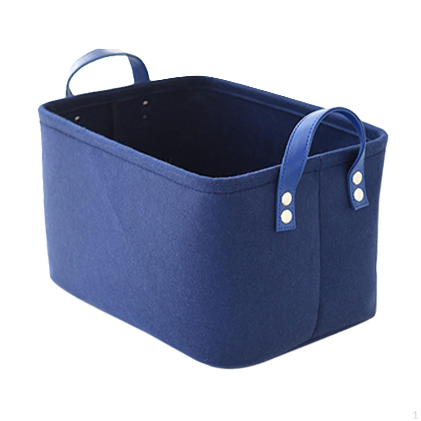 Корзина для организации игрушек для собак многоцелевой контейнер с ручками складная корзина для пальто и одеял синий 1459₽