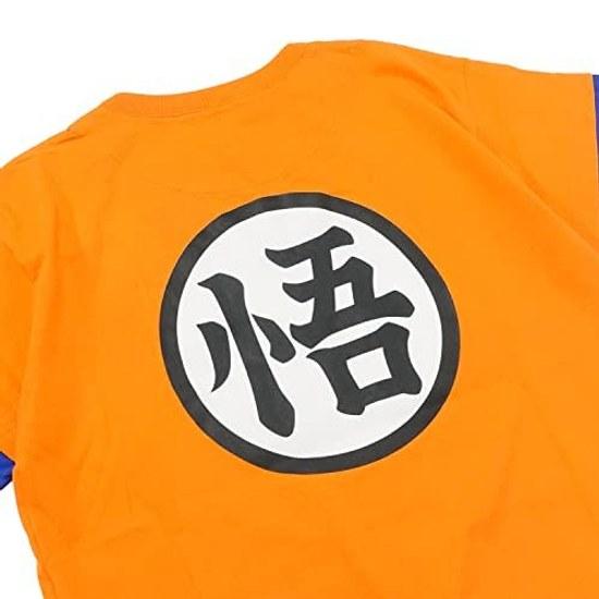 Dragon Ball Z T-shirt Short Sleeve Goku Majin Buu Capsule Corporation Red Ribbon Army Mens