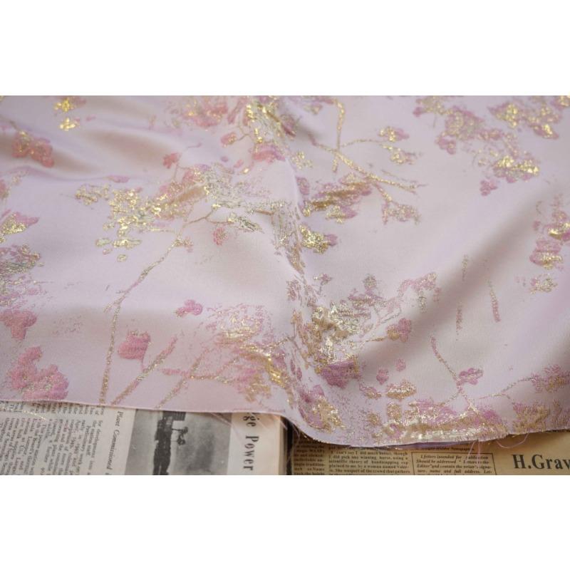 

Розовое золото, тисненый цвет сливы, девичье чувство платья, весенне-осенняя жаккардовая ткань, микро-стрейч, женское пальто, букет декоративных тканей 185cm*145cm