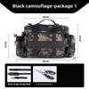 "Luya Multifunctional Waterproof Fishing Gear Waist & Messenger Bag – Large Capacity Rod & Storage Bag"