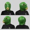 Monster Fun Green Fish Head Mask For Memorable Halloween Parties And Amusing Gatherings