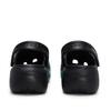 Crocs Classic Platform Clog 811 Manufacture Roaming Scene Special Shoe Box Ink Splash Techno-Sense Hole Shoes Women's Black Tiffany
