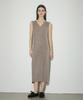 Waiowai V-Neck A-Line Sleeveless Pleated Long Dress_3Colors