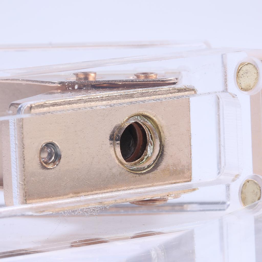 2 Stück Acryl Locher Klar Heftklammerentferner Schwerlast Locher Basteln Bürobedarf