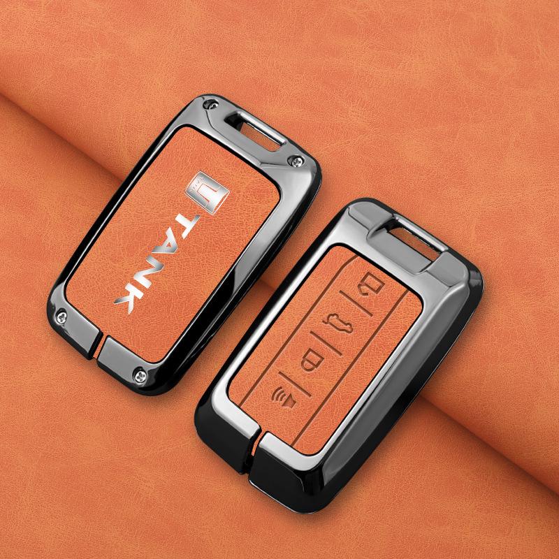 23 Tank 300, Model 400HI4T, 500 Car Metal Buckle Key Case for Men and Women