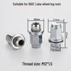 Dado Bullone Mozzo Ruota Antifurto M12*1.5 per Auto BAIC Luba