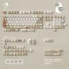 Keycaps Traditional Chinese Medicine Family Pbt Cherry  152Keys Khaki Retro 2.25/2.75/7U Spacebar Alice Layout L Shape Enter Key