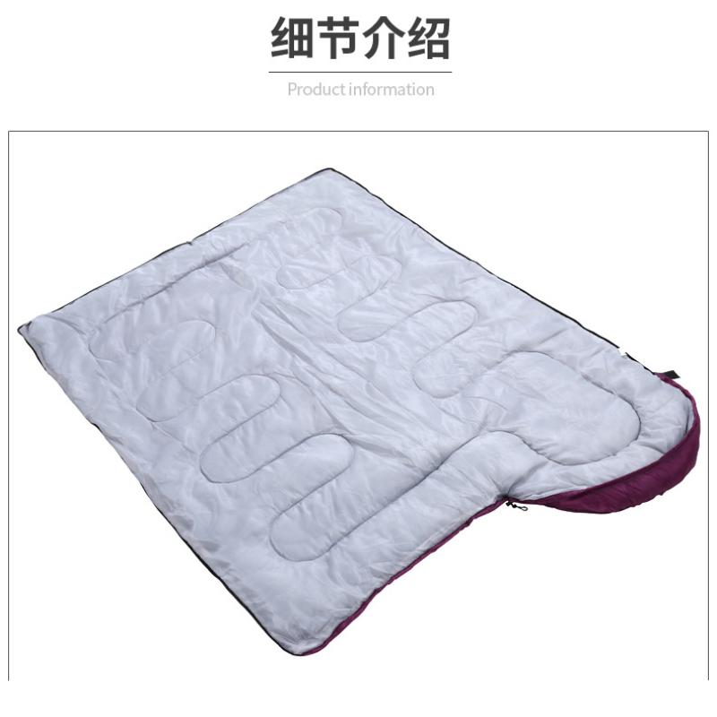 Outdoor Camping Sleeping Bag Hiking Lunch Break Thickened Warm Sleeping Bag Dirt Proof Adult Portable Sleeping Bag