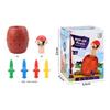 Mini Funny Pirate Barrel Toys Lucky Game Jumping Pirates Bucket Sword Stab Tricky Toy Family Interactive Games For Child Gift