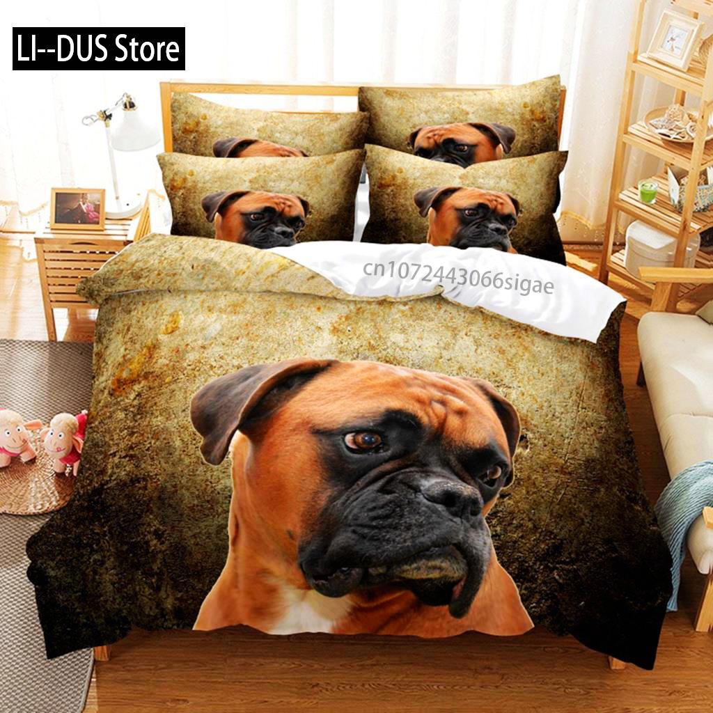 Comforter Puppy Bedding Set 3D Bedding Digital Printing Queen Size Bedding Set Fashion Design