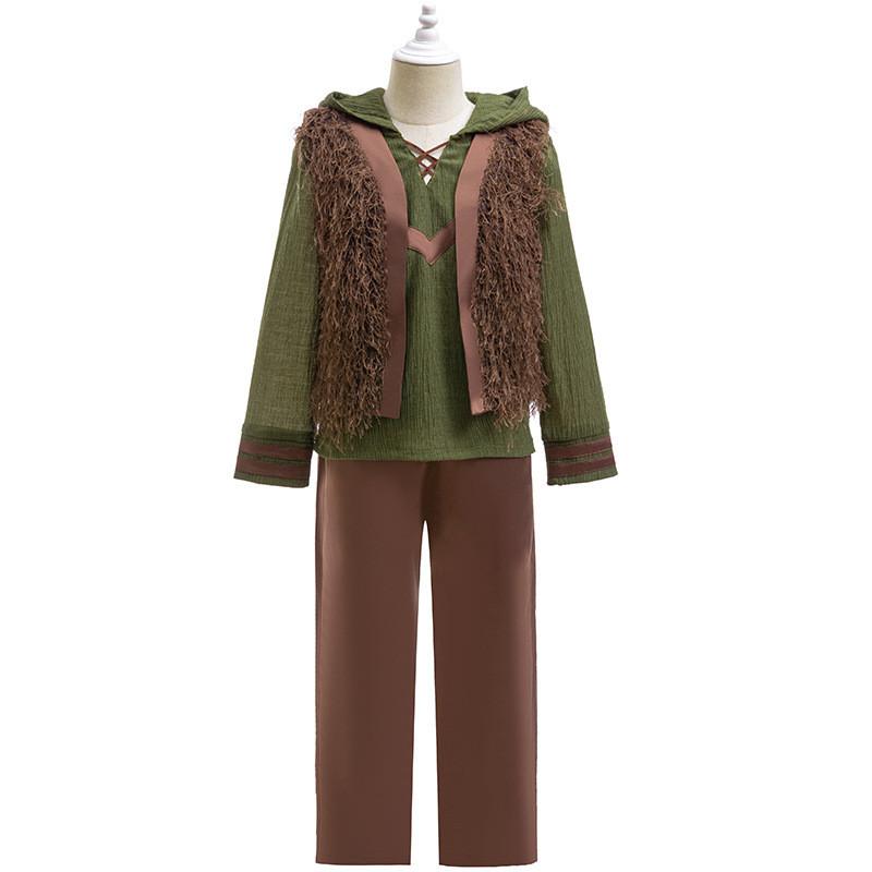 

Kids Boys Movie Anime Cartoon T Shirt Pants Set Party Role Play Dress Up Outfit Halloween Cosplay Costume 110Cm