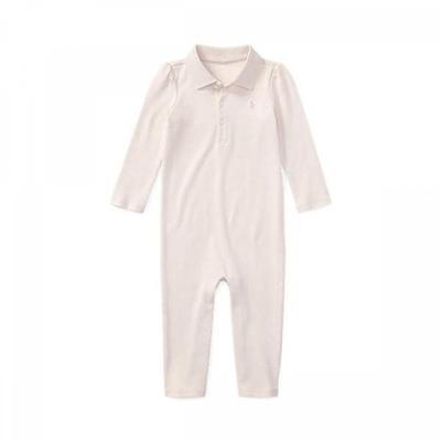 Ralph Lauren Baby Girl Cotton Polo Coverall Cwpoopcf3320015650