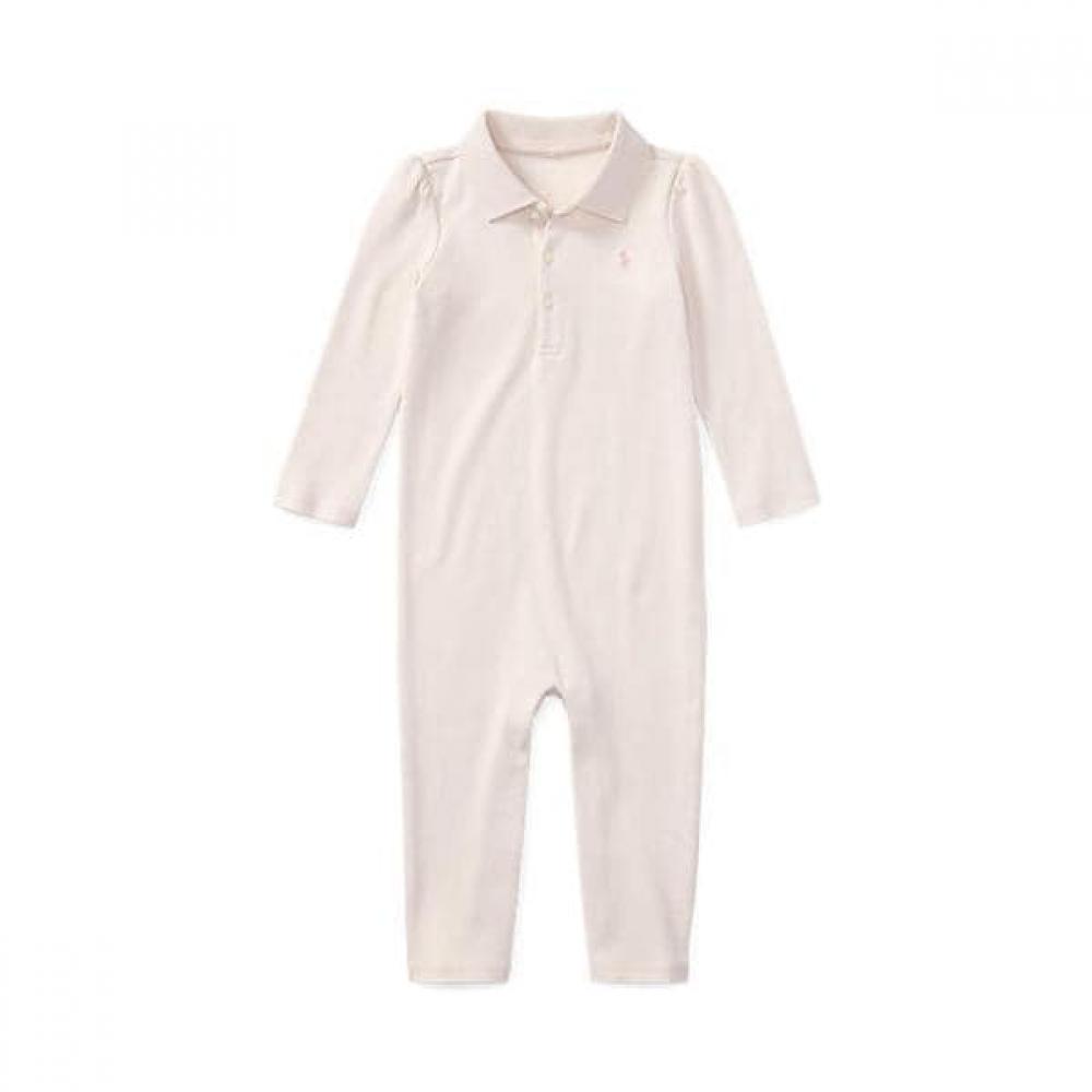 Ralph Lauren Baby Girl Cotton Polo Coverall Cwpoopcf3320015650 9M