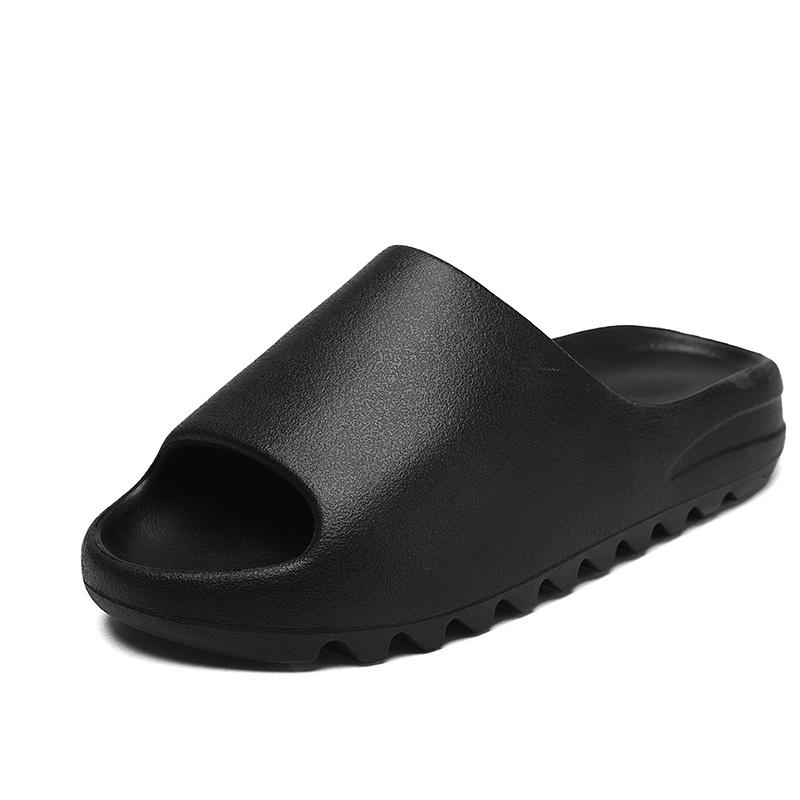 Men Slide Sandals Lightweight EVA Open Toe Soft Footbed Non Slip Sole For Beach Shower Garden Summer Daily Wear Lightweight