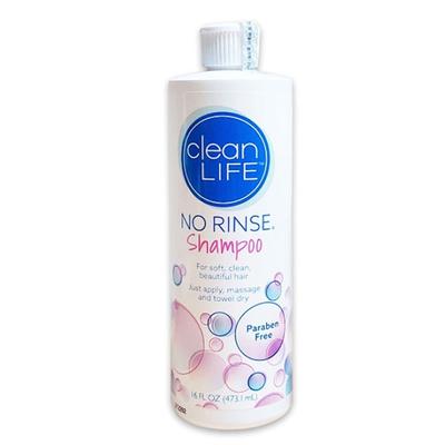 CLEAN LIFE Clean Life Shampoo senza risciacquo per pazienti senza acqua, 473,1 ml, 1 pz.