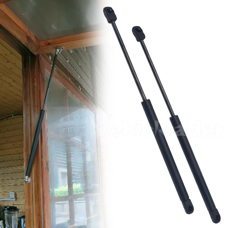 2 pezzi 600N 300/350/400/450/500/550/600mm Ammortizzatori a Gas per Auto Molle Ammortizzatori Supporti di Sollevamento Finestrini RV Ammortizzatore per Storage Finestrino Posteriore Camper