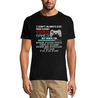 Maglietta da uomo Non muoio sempre quando gioco - Maglietta da gioco