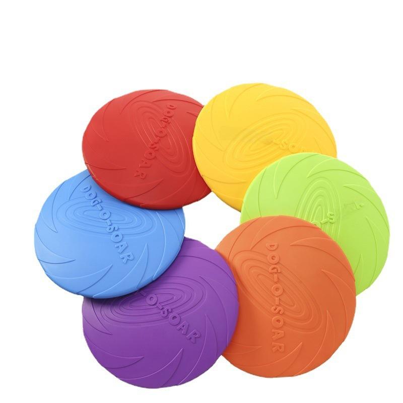 DOG-O-SOAR Brinquedo flutuante resistente a mordidas para cães Frisbee