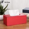 Vielseitige Leder-Taschentuchbox