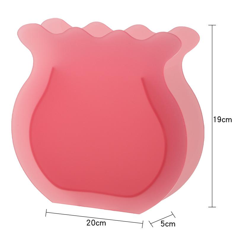 Modern Vase Transparent Colorful Creative Geometric Vase for Flowers Centerpiece Small Fish Tank Home Office Table Decor