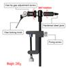 Fly Tying Tools Combo Kit Fly Tying Vise Bobbin Holder Threader Needle Whip Finisher Scissors