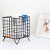 Nordic Wrought Iron Desktop Storage Basket - Cosmetic Organizer Rack