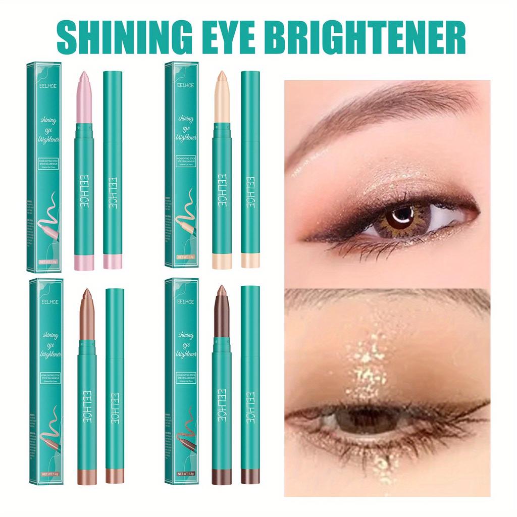 Eye Shadow Stick Highlight Repair Blush Eye Makeup Multi-Color Makeup A Touch of Makeup Easy To Color Glitter Eyeliner