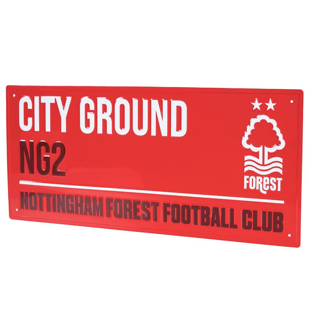 Nottingham Forest FC City Ground Street Sign