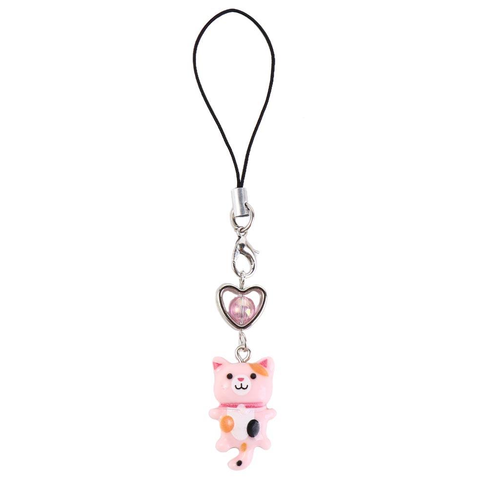 

Decor Accessories Gift for Women Key Chains Phone Keychain Phone Lanyard Cellphone Strap Hanging Ornaments розовый