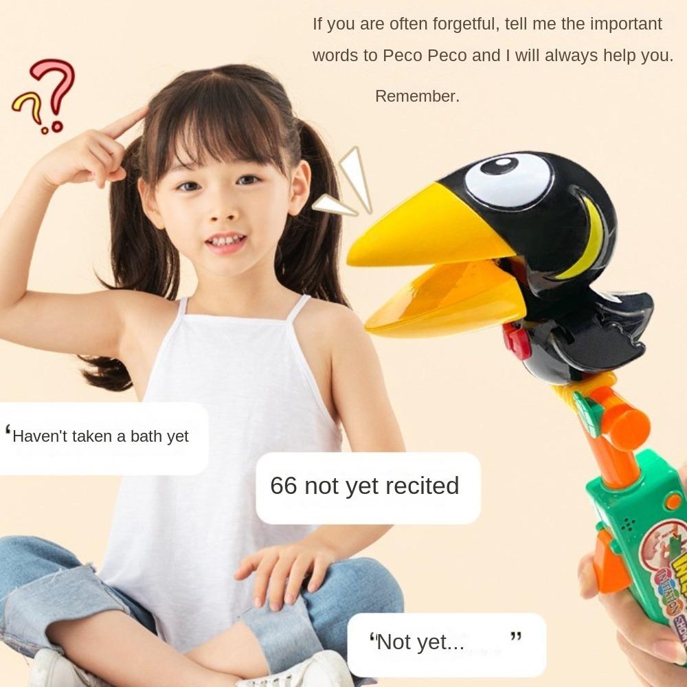 Repeats Talking Crow Toy Talking Record Recording Talking Toys Electric Talking Parrot  Children