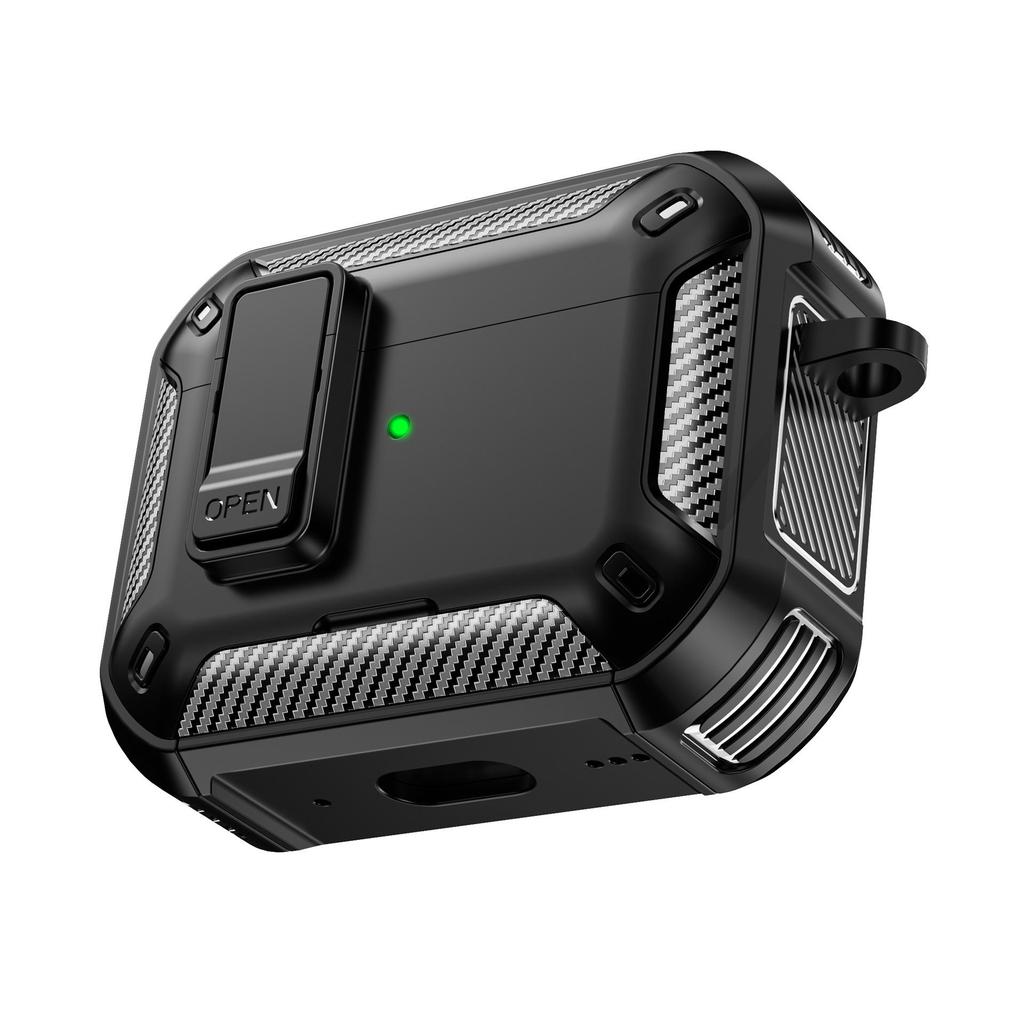 Bluetooth Protective Case for Apple AirPods Pro 2/3/4 with Buckle
