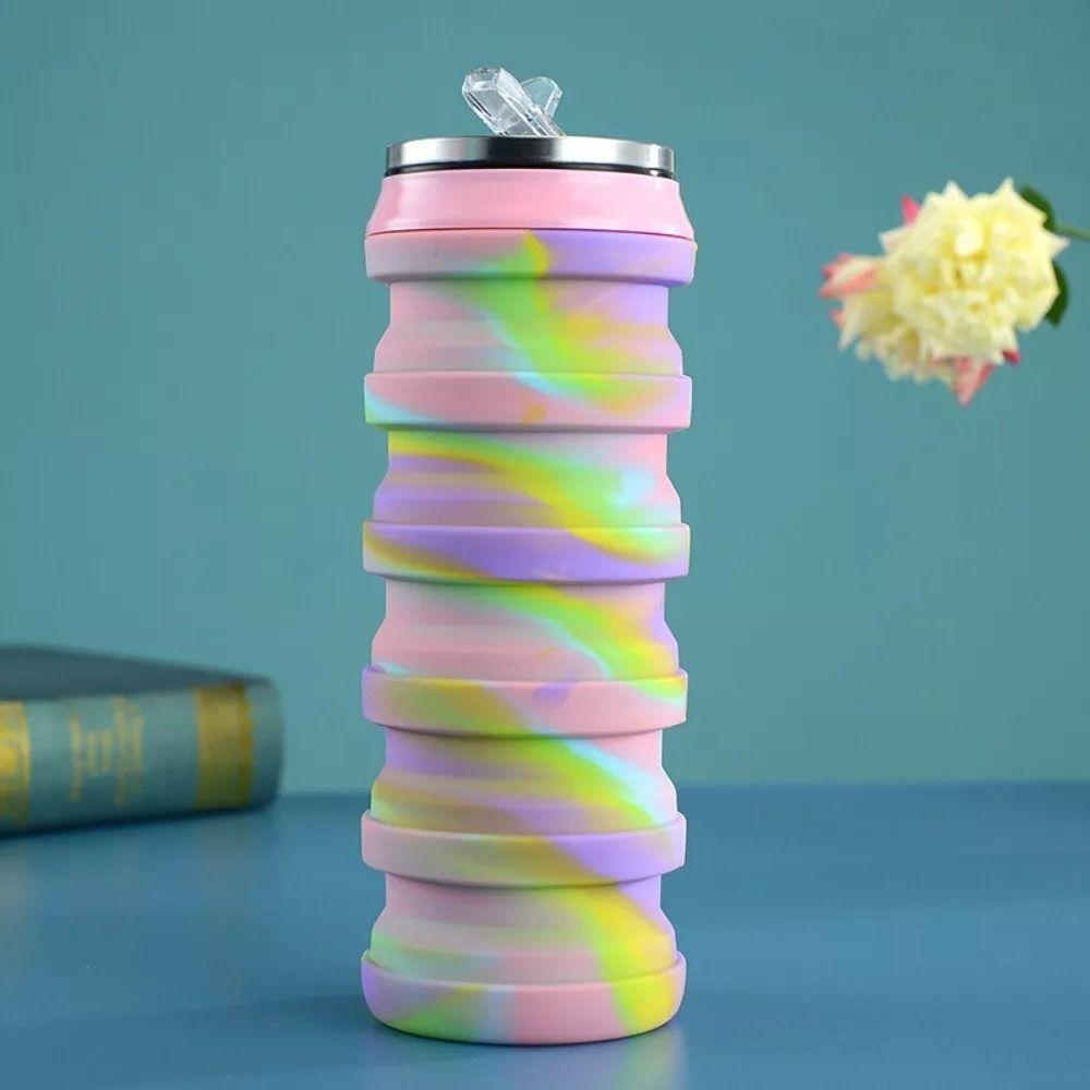 Creative Folding Water Cup Wear-resistant Sport Bottle New Collapsible Water Bottle