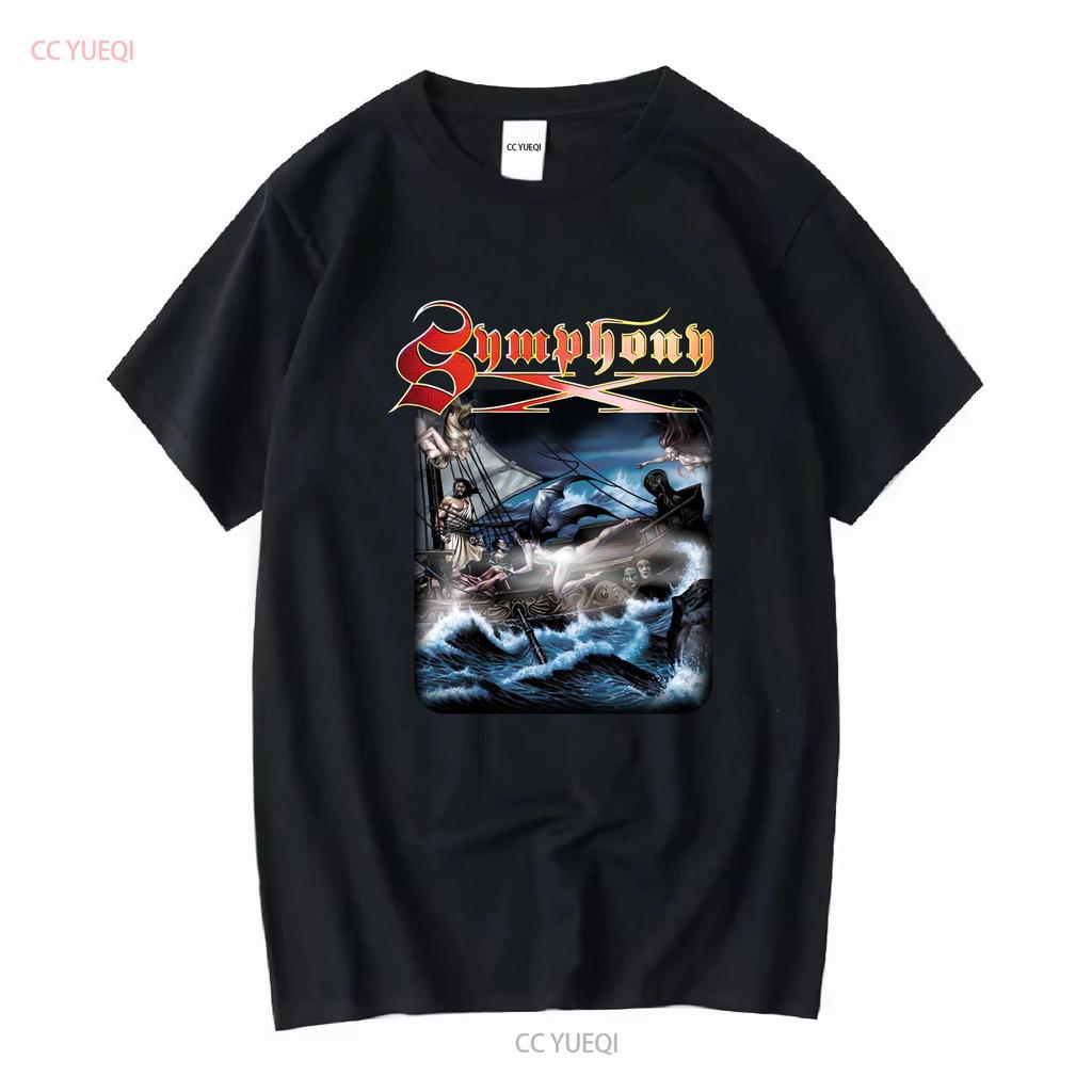 Vintage 2005 Symphony X T Shirt Large Gigantour Vintage Washed Unisex Fashion Streetwear Homme Versatile Casual Stretched