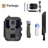 HC960PRO Câmera de Trilha para Caça 4G 30MP Visão Noturna Foto Transmissão ao Vivo 4K App de Mídia Serviço em Nuvem Não Requer Bateria de Lítio