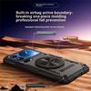 Case for 17 Pro Max - TPU, Black, With Stand