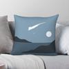 Cat Landscape Moon Star Square Pillowcase Polyester Linen Velvet Creative Zip Decorative Pillow Case Bed Cushion Cover 18"