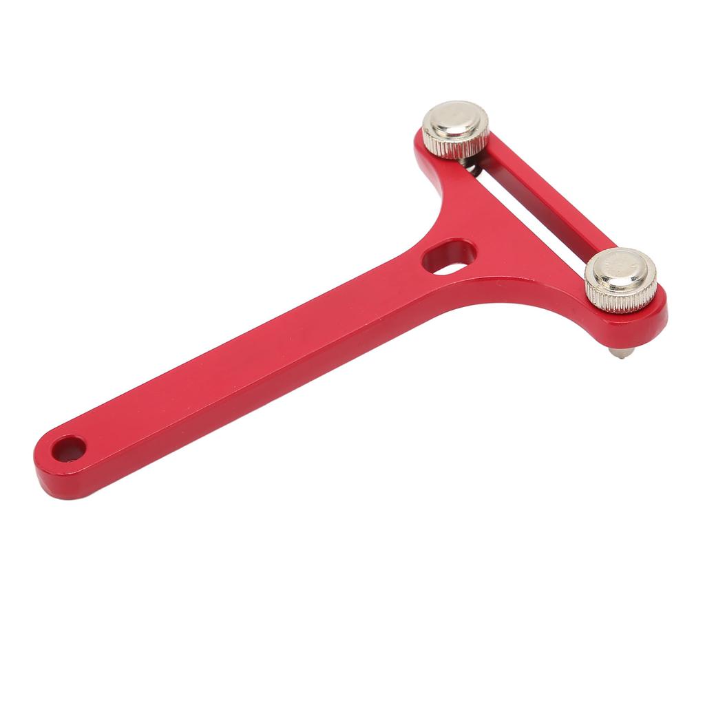 T Shaped Watch Back Case Opener Alloy Steel Clear Scale Watch Bottom Cover Remover for Watch Repair Red